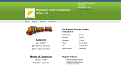 Desktop Screenshot of montessoricdc.com